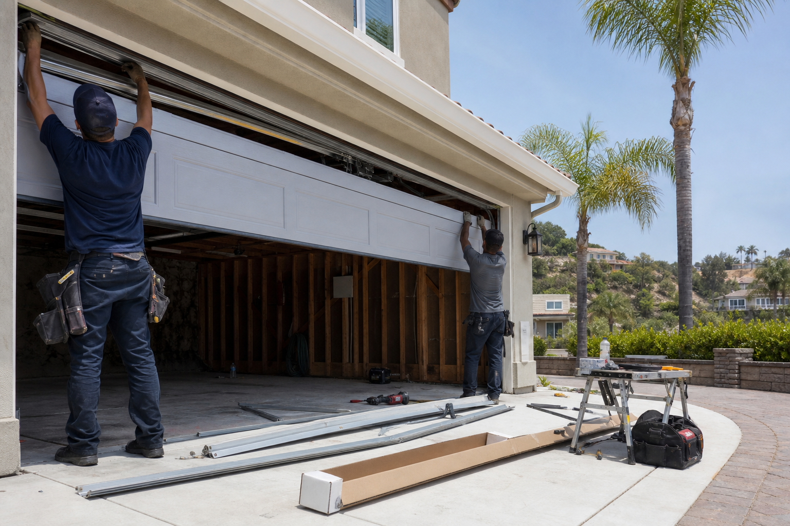 Garage Door Installation: Repair or Replace? How Los Angeles Homeowners Decide