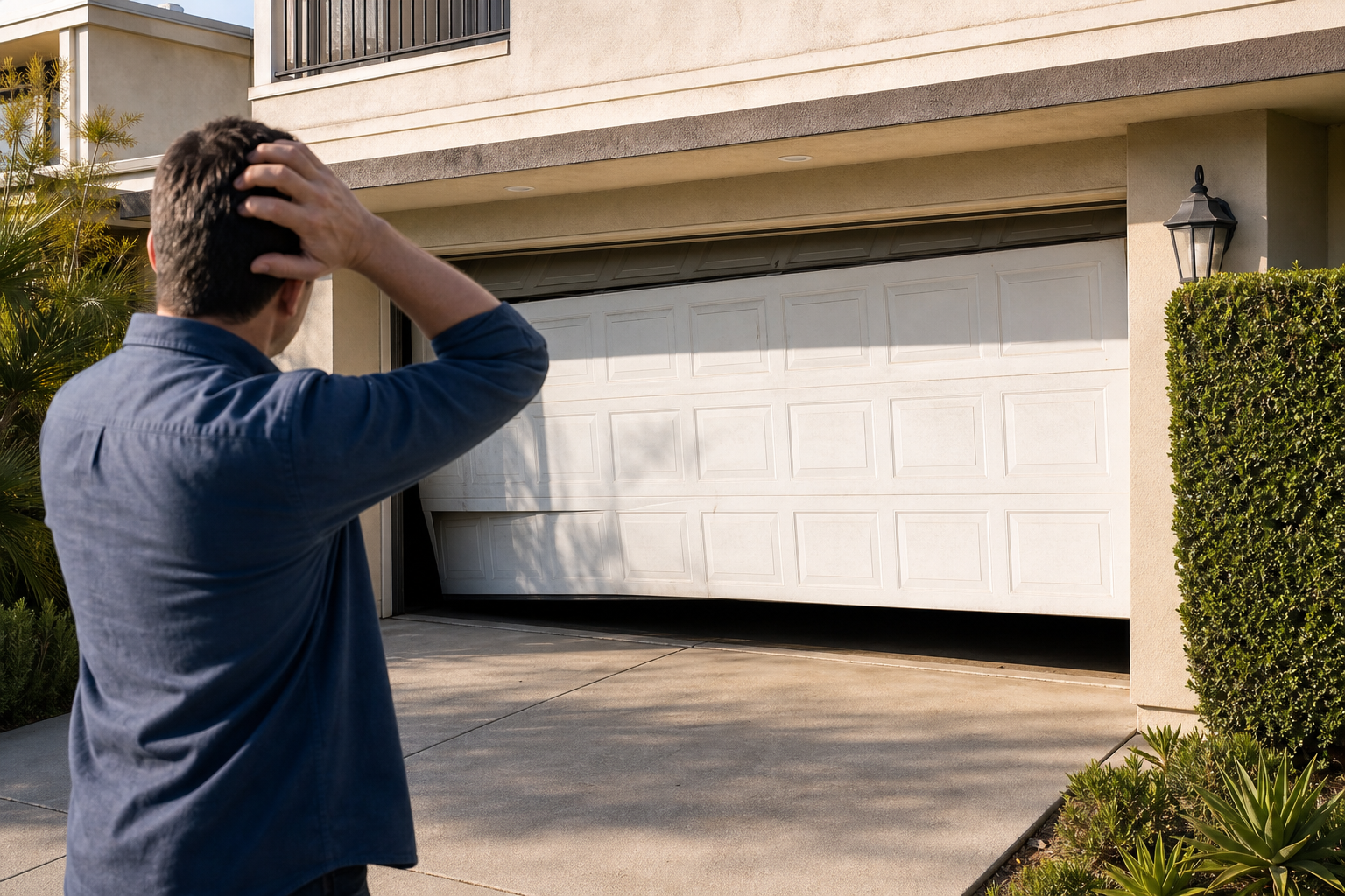 Emergency Garage Door Repair Near Me: What Los Angeles Homeowners Should Do First