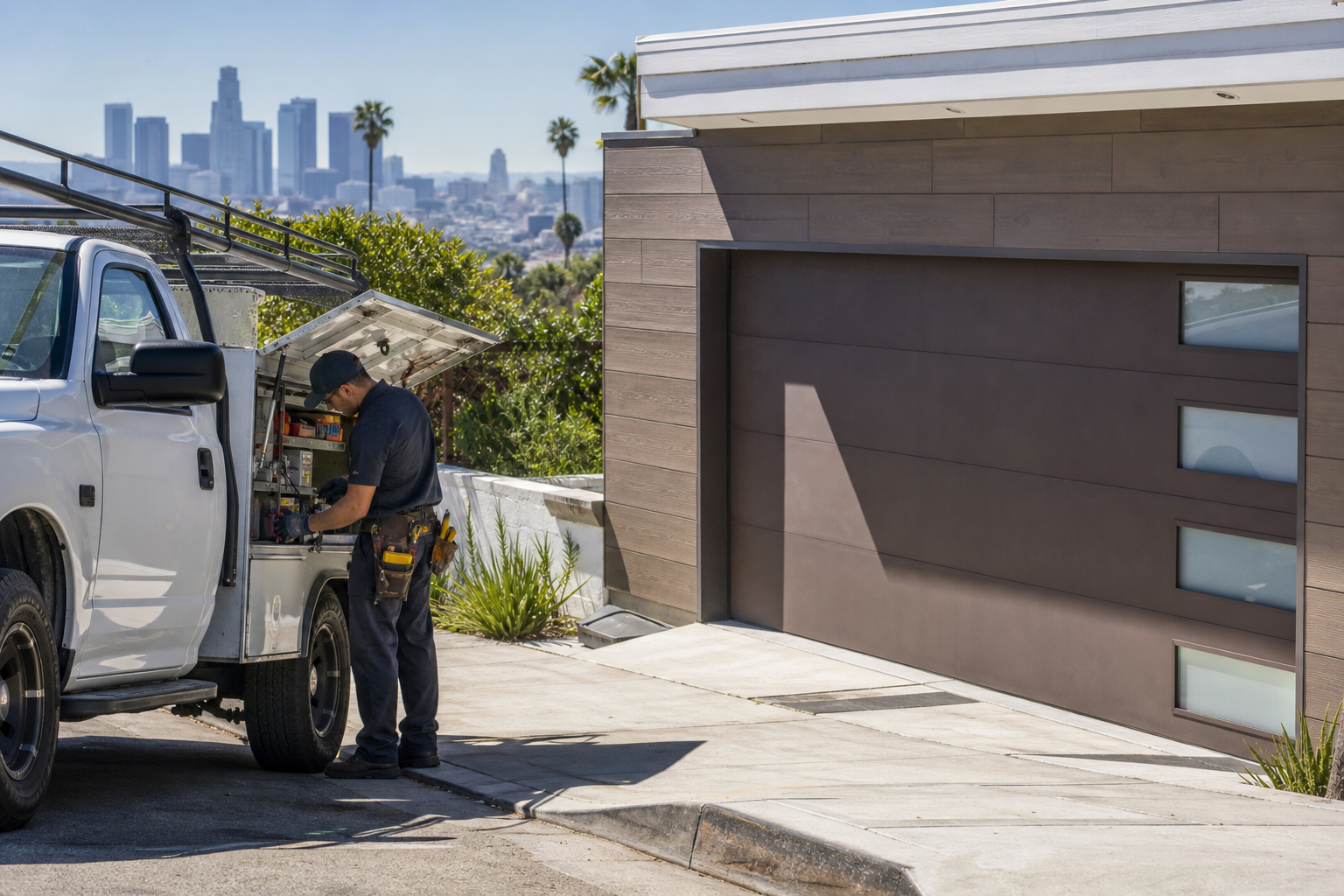 Same-Day Garage Door Repair in Los Angeles, CA: How It Works